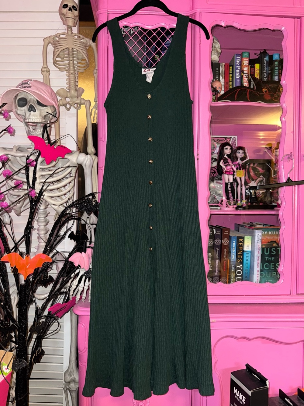 VTG 80s L.A. Gal dress
